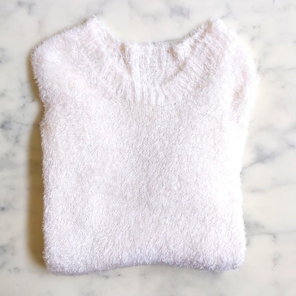 NWOT. Handmade by me. Woman's Fluffy, soft and lightweight sweater with pattern.